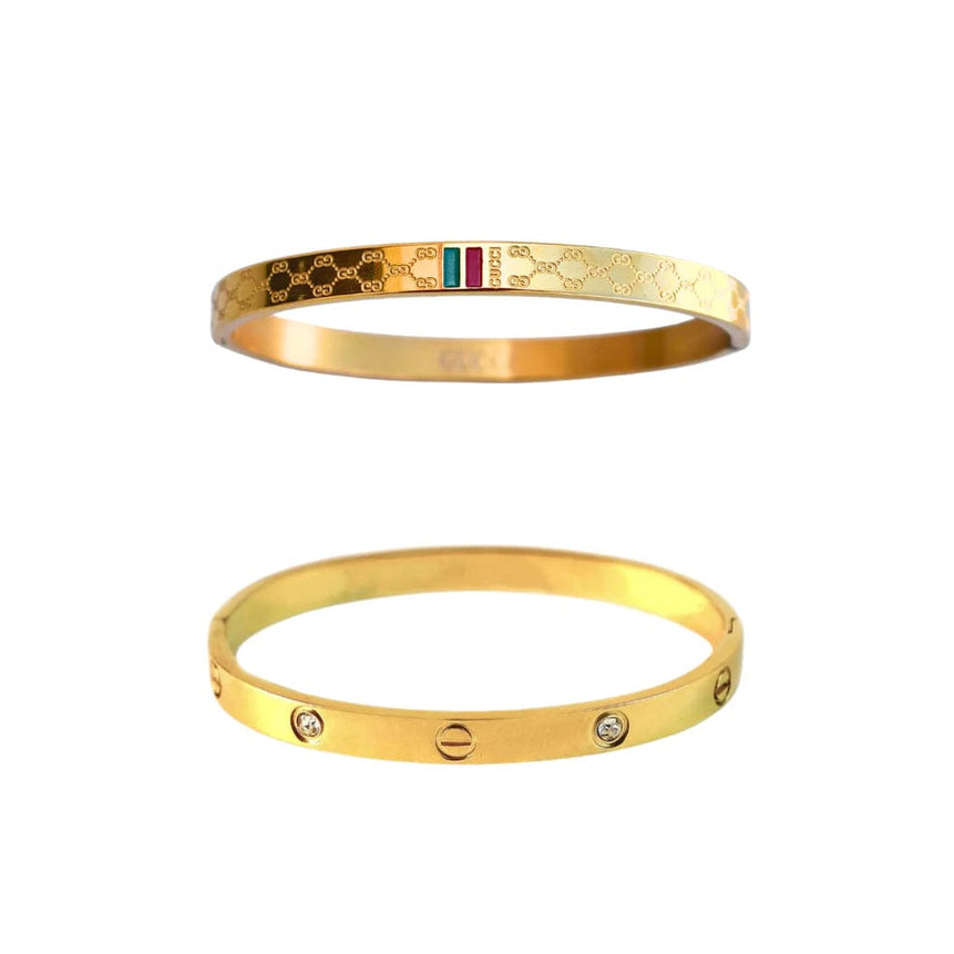 Cartier bangle & Charm Bangle 2 peace set