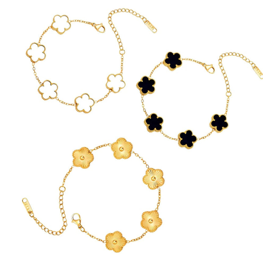Clover Bracelet 3 peace color set