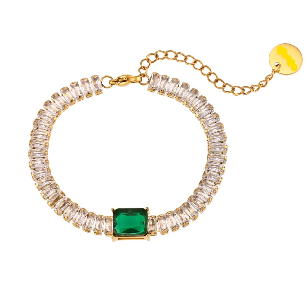 Emerald bracelet