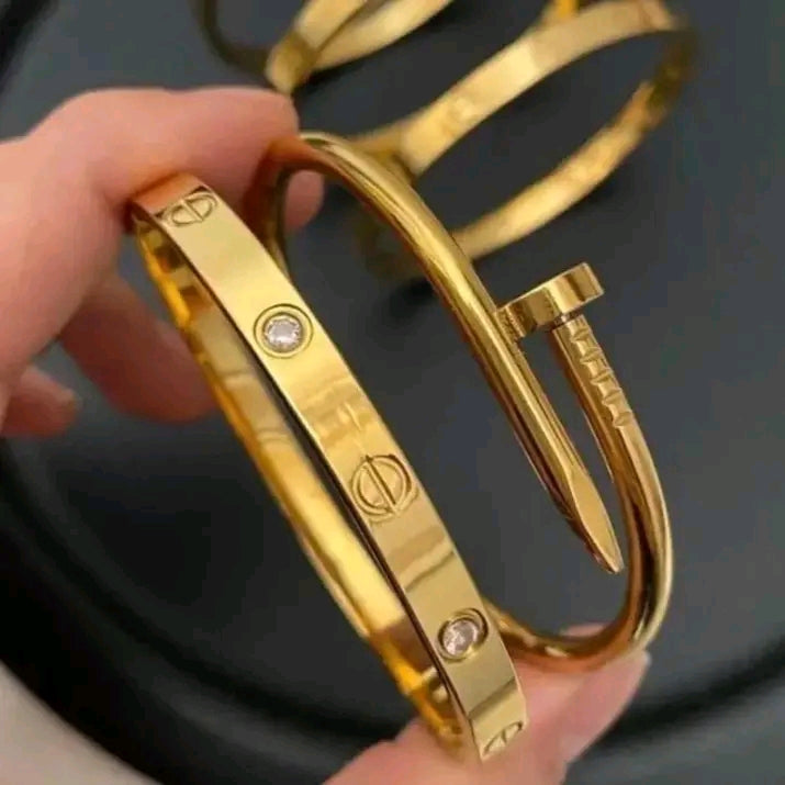 Cartier Nail Bracelet 2 peace